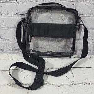 Stadium Approved Clear Bag Transparent See-Thru Crossbody Festival Tote